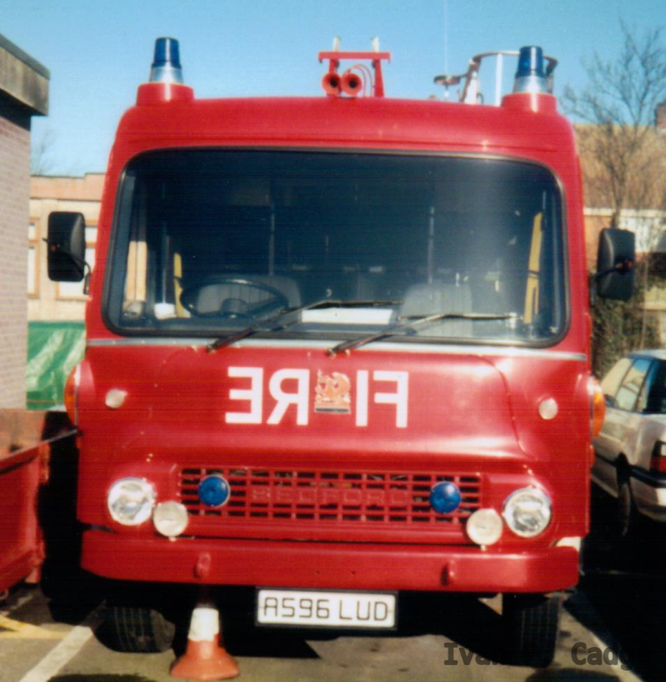 Bedford TK A596 LUD
Stands in the yard at Kidlington awaiting disposal
Photographer Ivan P. Cadge